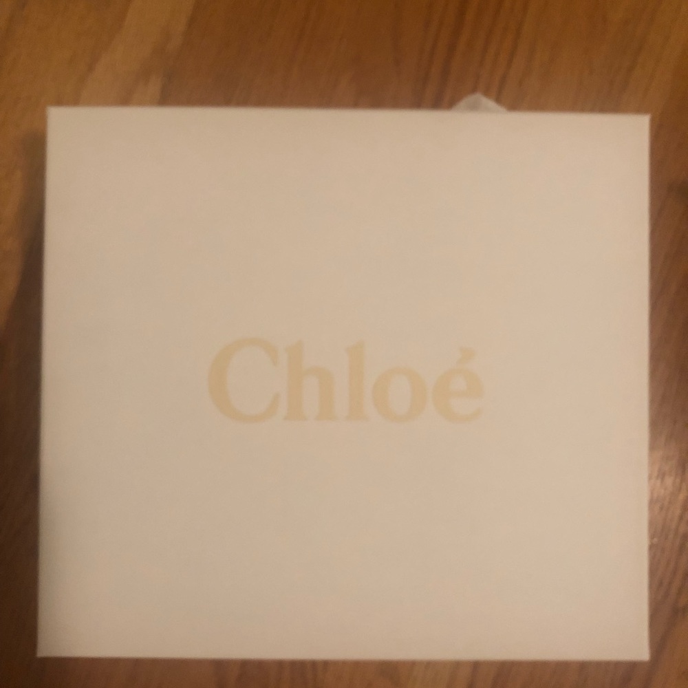 NWT BRAND NEW Chloé Lauren Leather Slide - Picture 7 of 8